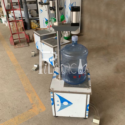 Machine de capsulage de gallon de PLC 450mm de manuel de bouteille automatique d'animal familier fournisseur