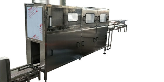 120bph machine d'embouteillage de l'eau 3/5 gallons/20l avec le système de chargement automatique de seau fournisseur