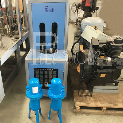 Bouteille en plastique d'ANIMAL FAMILIER semi automatique 5 gallons machine de soufflage de corps creux de 20 litres avec la poignée fournisseur