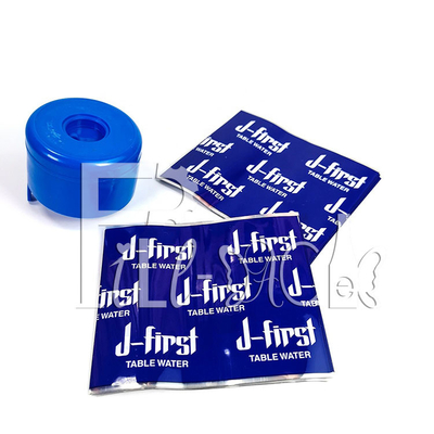 Label en plastique de douille de chapeau de rétrécissement de la chaleur de PVC pour la bouteille d'eau de 5 gallons fournisseur