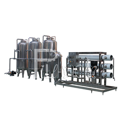 Système de machine de traitement d'épurateur d'osmose d'inversion du RO 6000LPH fournisseur