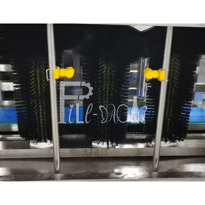 Laveuse de bouteilles extérieure linéaire de 5 gallons 450 BPH fournisseur