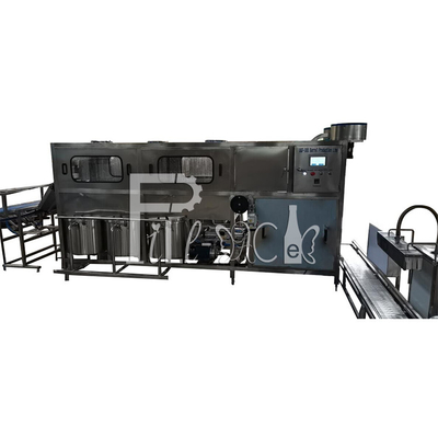 300BPH 18.9l contrôle de PLC de machine de remplissage de l'eau de 5 gallons avec l'écran tactile fournisseur