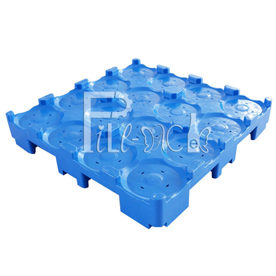 5 palette en plastique d'entreposage en bouteille d'eau de palette de bouteille d'eau du gallon 18.9L fournisseur