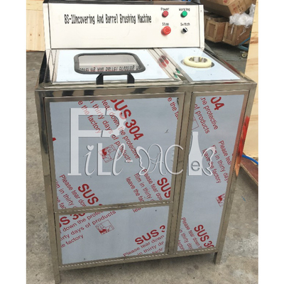 Station simple semi automatique d'alimentation manuelle de joint de Rinser de bouteille de 5 gallons avec plein SUS304 fournisseur