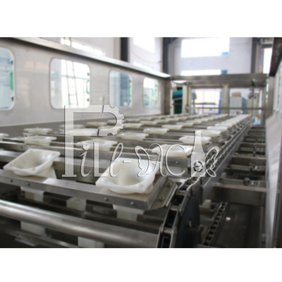 Ligne de mise en bouteilles de remplissage du gallon 600BPH de baril automatique de l'eau minérale fournisseur