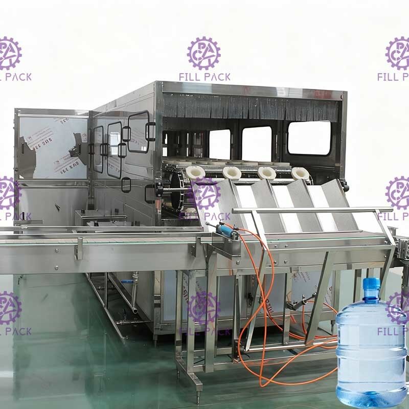 L'eau pure chaîne de production de l'eau 600BPH/900BPH de machine de remplissage de baril de bouteille de 5 gallons fournisseur