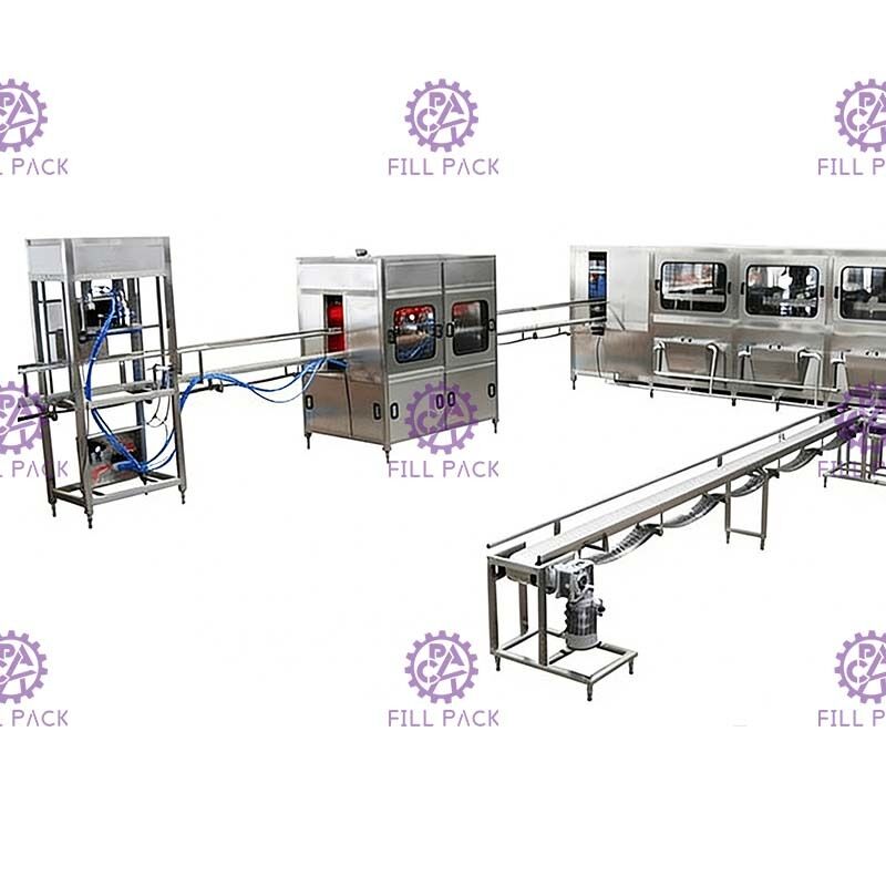 600BPH conduit mécanique machine d'embouteillage de l'eau de 5 gallons fournisseur