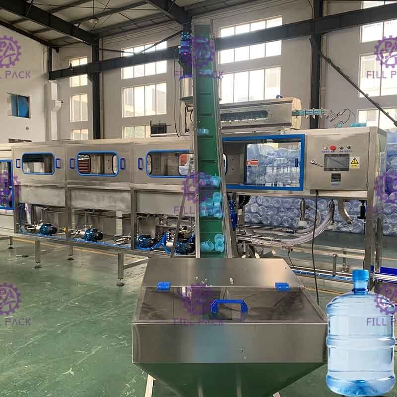SUS304 5 machine de remplissage de l'eau de baril du gallon 200BPH fournisseur