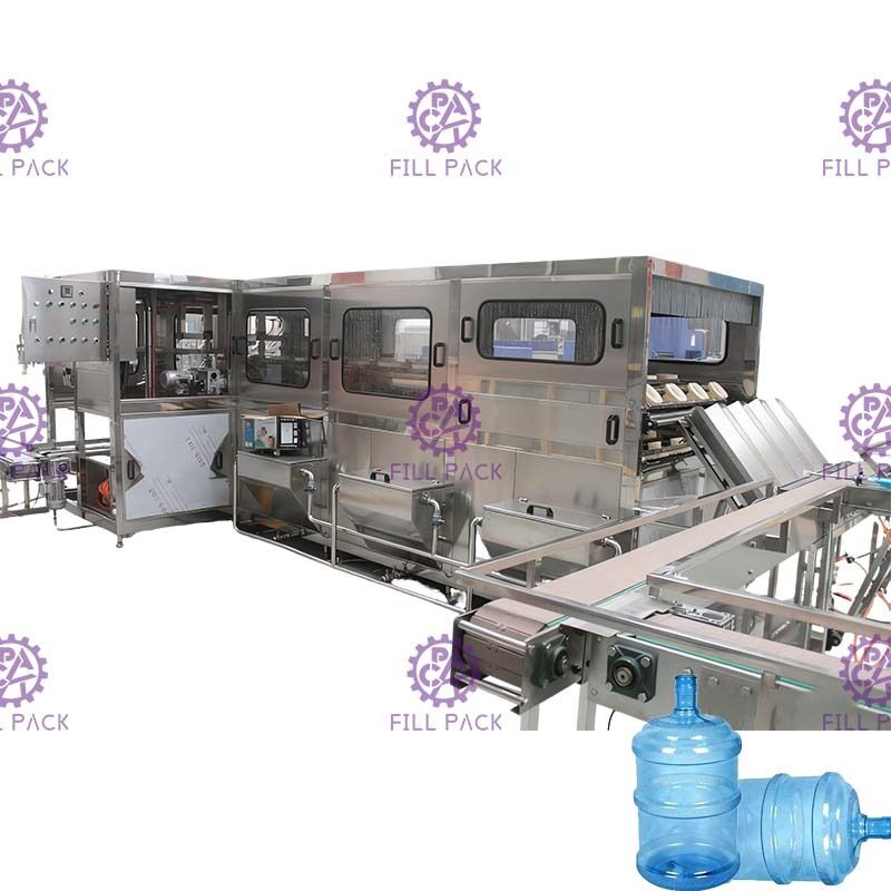 équipement remplissant de gallon de 5000*2300*1800mm Monoblock fournisseur