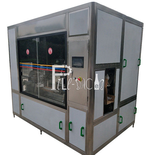 1800*1550*1750mm rotatoire 900BPH lave-bouteilles de 5 gallons fournisseur