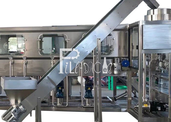 4600*2000*1800mm L type machine de remplissage de bouteilles de 5 gallons fournisseur