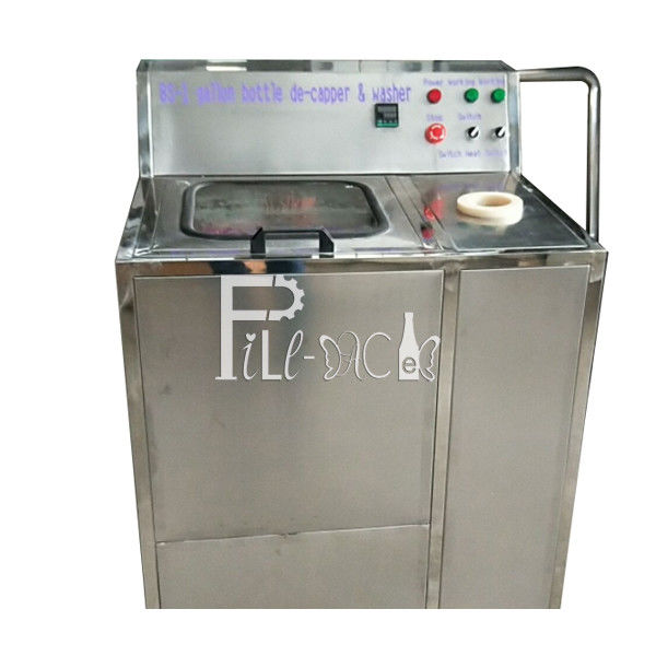 Une station SS304 de décapsulage lave-bouteilles de 5 gallons fournisseur