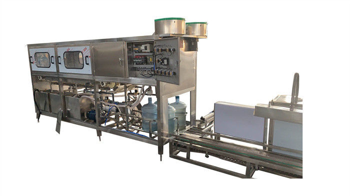 contrôle automatique de PLC 100bph machine de remplissage de 5 gallons pour l'eau potable fournisseur