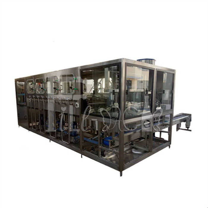450bph 9.75kw automatique machine de remplissage de 5 gallons avec le contrôle de PLC fournisseur