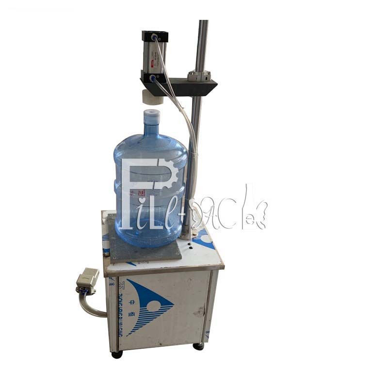 Machine de capsulage de gallon de PLC 450mm de manuel de bouteille automatique d'animal familier fournisseur