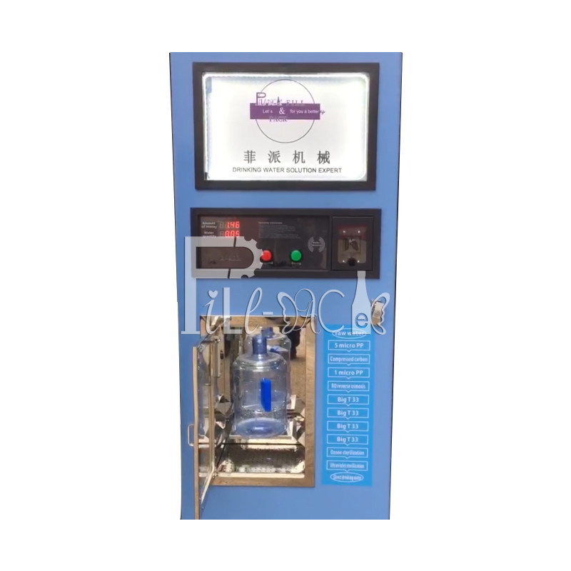 Étapes du distributeur automatique de distributeur de l'eau de RO de carte d'IC de grand coup 4 fournisseur