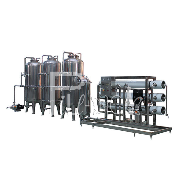 Système de machine de traitement d'épurateur d'osmose d'inversion du RO 6000LPH fournisseur