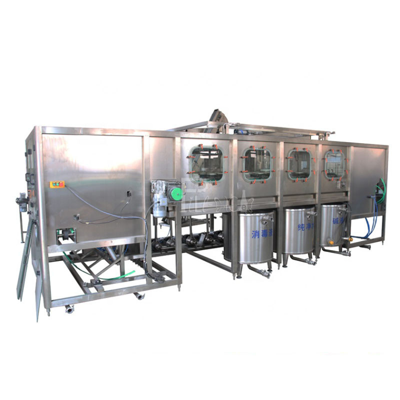 Équipement de mise en bouteilles de baril de la bande de conveyeur 600BPH avec l'écran tactile fournisseur