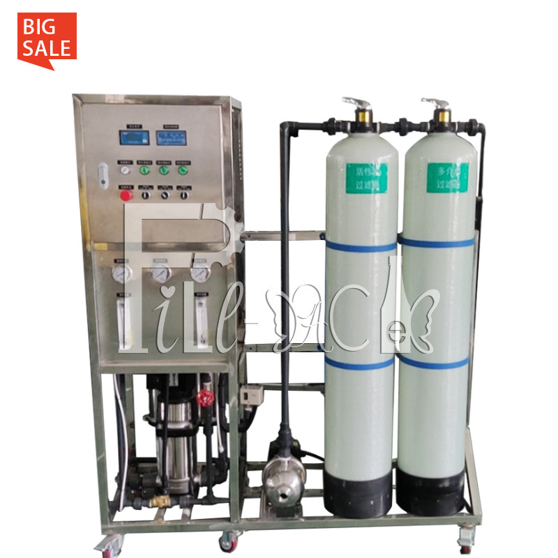 Machine potable pure d'épurateur de l'eau de RO de traitement de l'eau 500LPH minérale fournisseur
