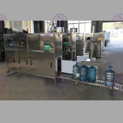 Ligne remplissante contrôle du gallon 120BPH 5mm de niveau automatique de PLC