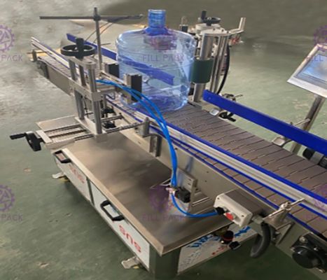1200BPH automatique contrôle de PLC d'étiqueteur de bouteille de 5 gallons adapté aux besoins du client