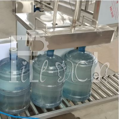 PVC de l'acier inoxydable 304 vapeur de cou de machine à étiquettes de bouteille de 3 gallons