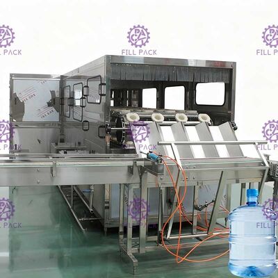 L'eau pure chaîne de production de l'eau 600BPH/900BPH de machine de remplissage de baril de bouteille de 5 gallons