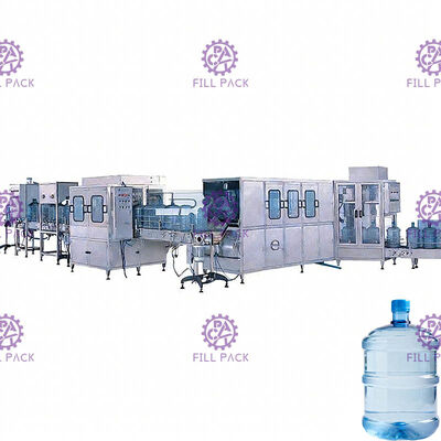 Machine de remplissage électrique du gallon 1500BPH avec le poussoir de chapeau