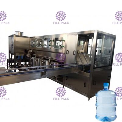 450BPH de rinçage facile machine de remplissage pure de l'eau de 5 gallons