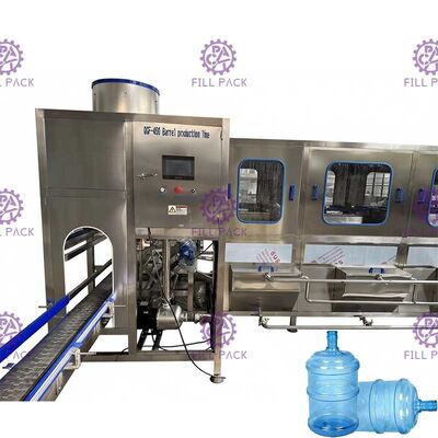 Machine de remplissage pure sûre de l'eau de la nourriture 450BPH 18.9L