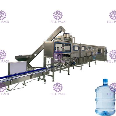 Chargement manuel 200 BPH machine de remplissage de pot de 20 litres