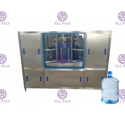 1800*1550*1750mm rotatoire 900BPH lave-bouteilles de 5 gallons