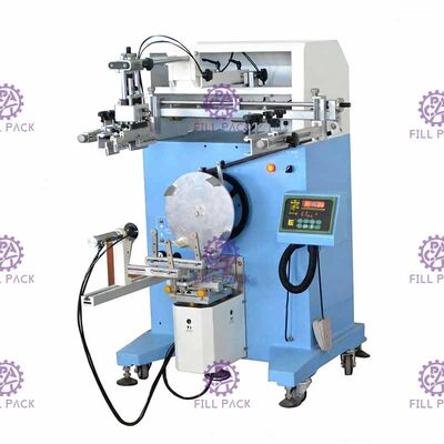 Détection rotatoire de photoélectricité d'étiqueteur de bouteille d'impression d'écran en soie de Semiauto pour la bouteille 20l