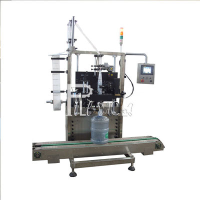 Le PVC marquent la machine à étiquettes de rétrécissement du gallon 1500BPH du petit pain 3