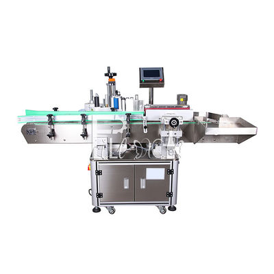 Machine à étiquettes de bouteille ronde de l'écran tactile SUS304