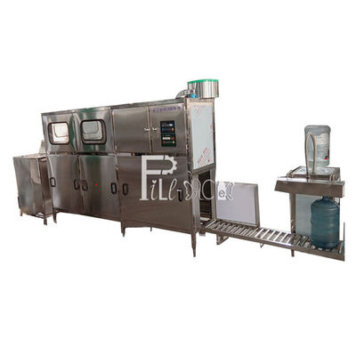 200BPH complet 18.9L automatique chaîne de production pure de l'eau de 5 gallons machine bottlling remplissante