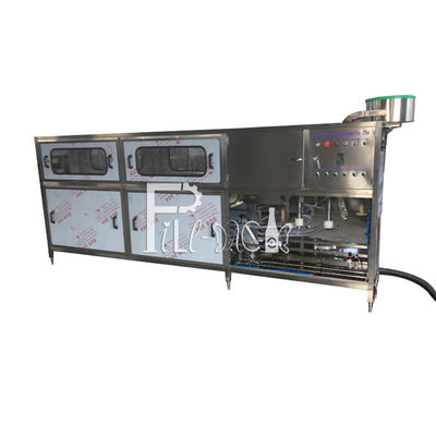 Pressez le chapeau Monoblock machine de remplissage de l'eau de 5 gallons
