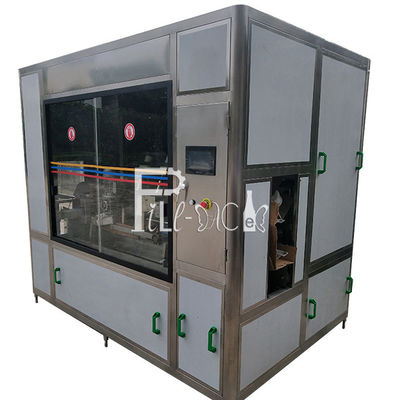 1800*1550*1750mm rotatoire 900BPH lave-bouteilles de 5 gallons