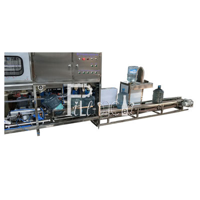 machine de remplissage de gallon de 270×490mm avec le tunnel de rétrécissement de label