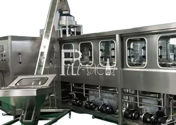 4 routes/rangées QGF-600 machine de remplissage de pot de 20 litres