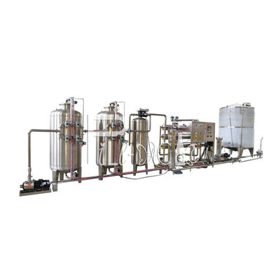 Valve automatique de l'opération Sus304 buvant la machine de traitement de l'eau du RO 4000lph